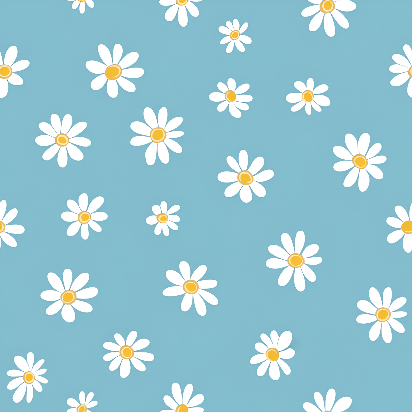 Eigenproduktion Vorbestellung 0,5 Meter Gänseblümchen blau 1