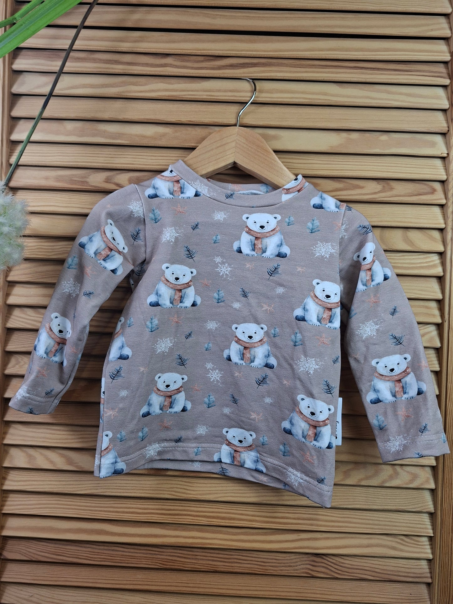Longsleeve Eisbär Größe 86