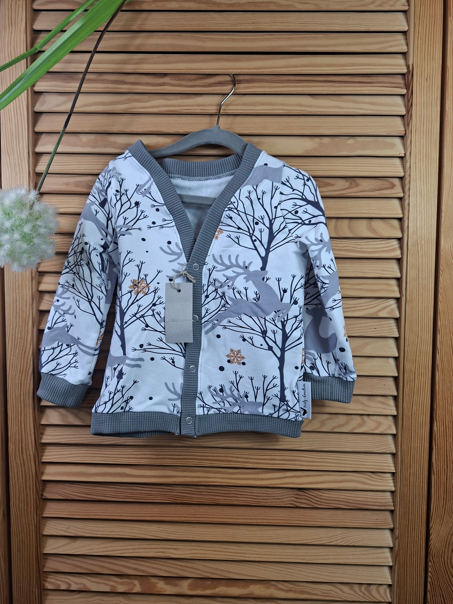 Cardigan Reh Größe 86