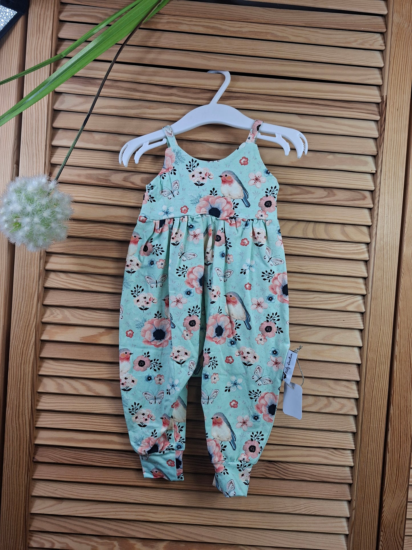 Strampler Summer Größe 56 Rotkehlchen