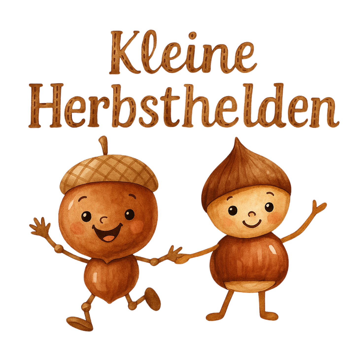 Bügelbild Kleine Herbsthelden