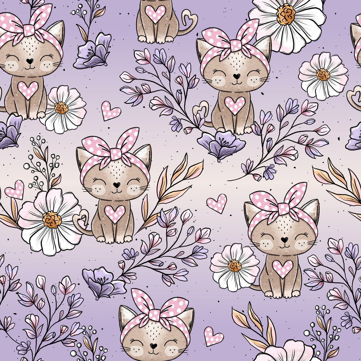 🩷Eigenproduktion Vorbestellung Kitty Flower Farbverlauf