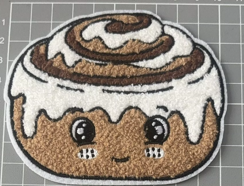 Chenille Patches Zimtschnecke