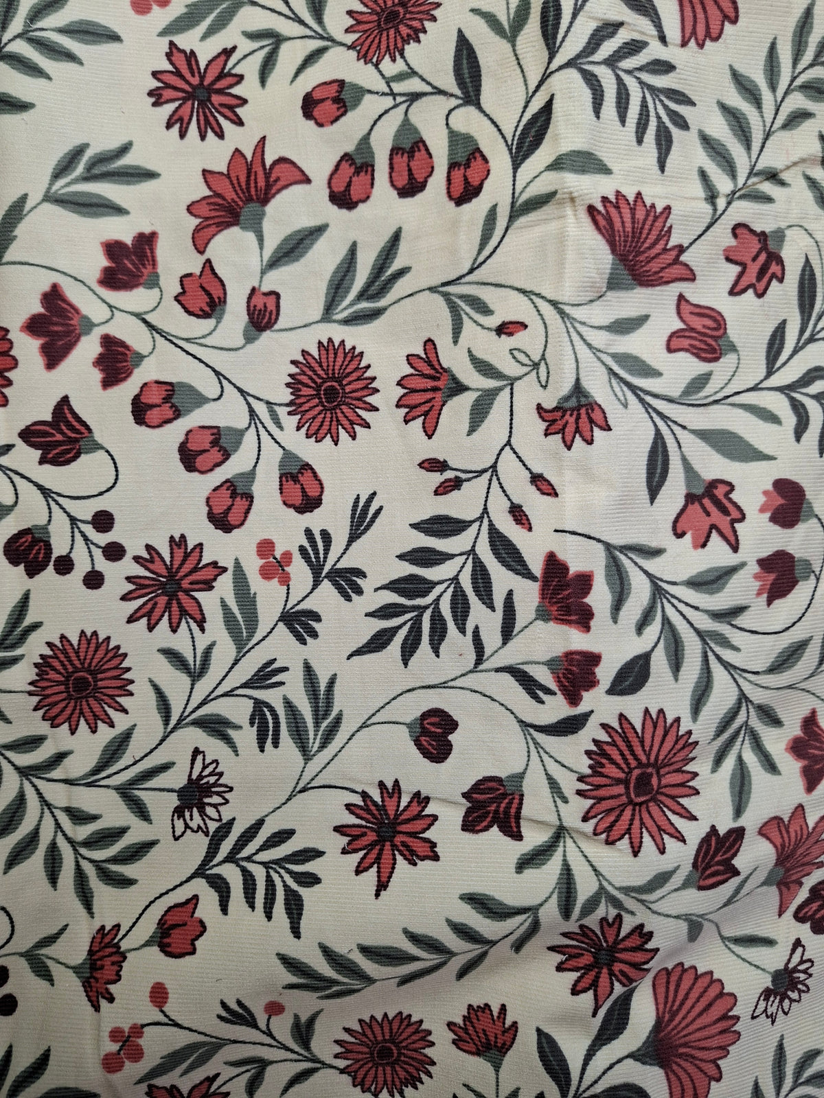 BabyCord Baumwolle Flower