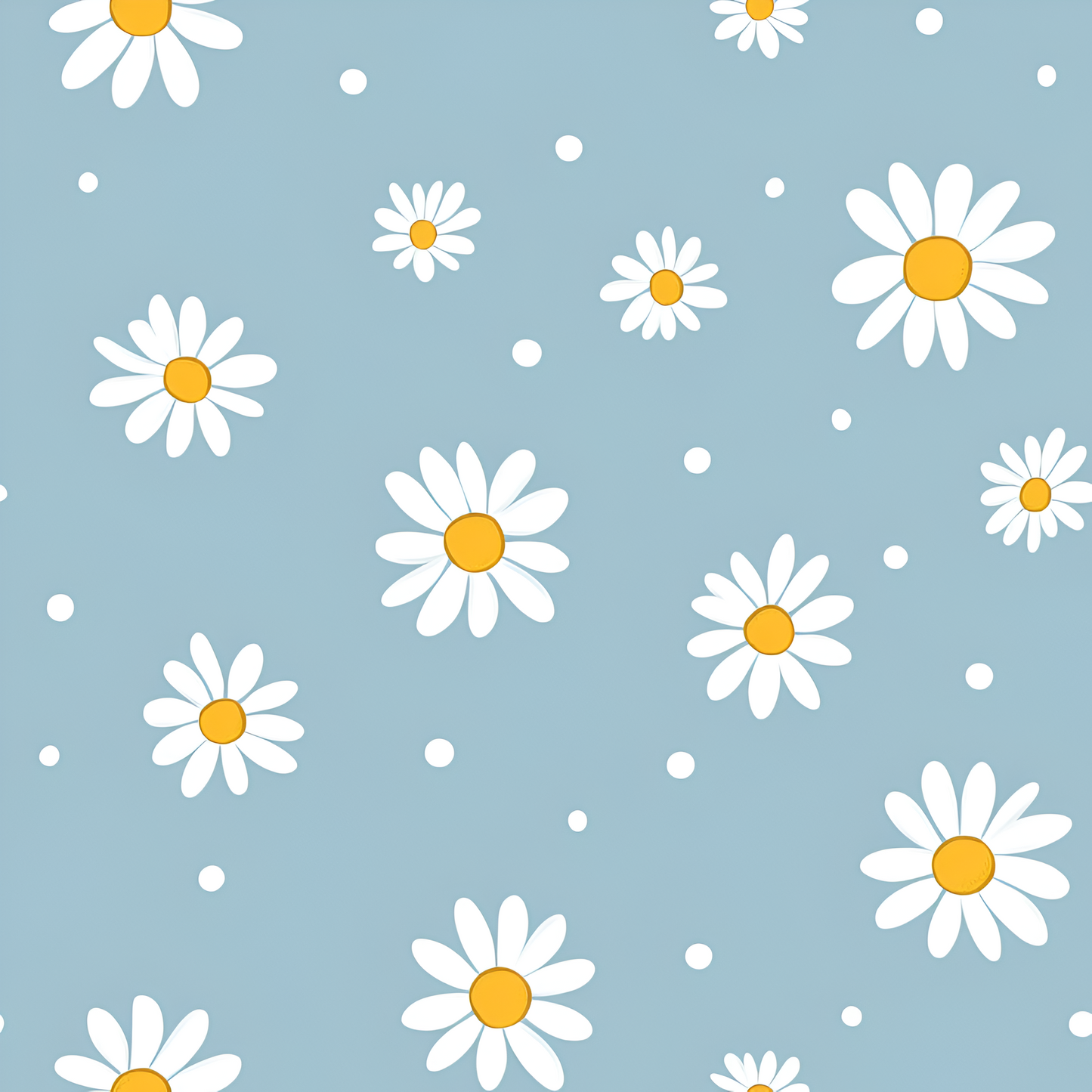 Eigenproduktion Vorbestellung 0,5 Meter Gänseblümchen blau 2