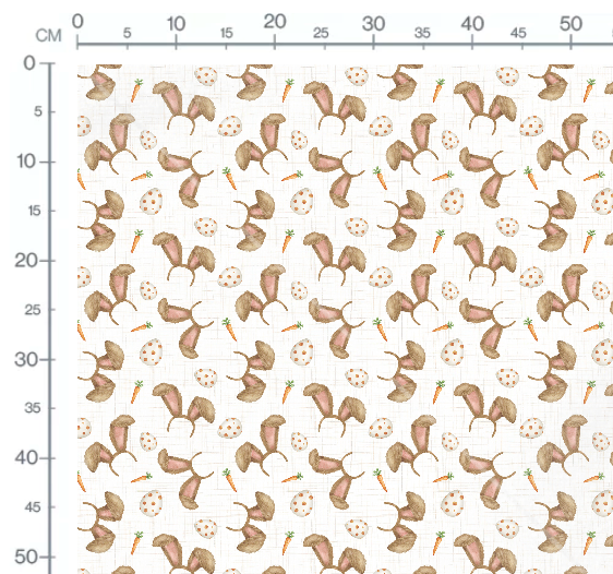 Stoffmuster Haarreif Öhrchen