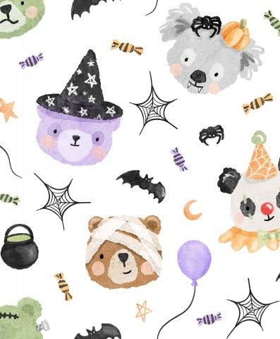 Stoffmuster Cute Halloween