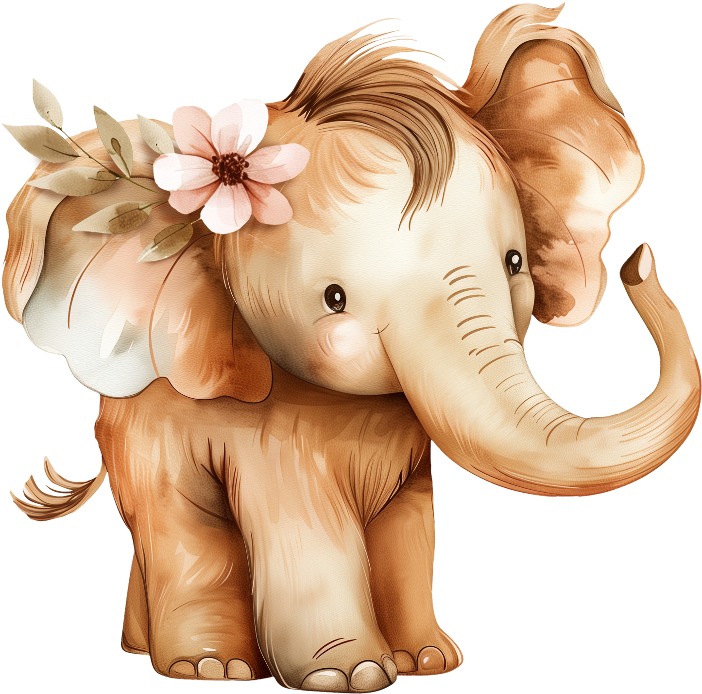 Bügelbild Eli Elefant