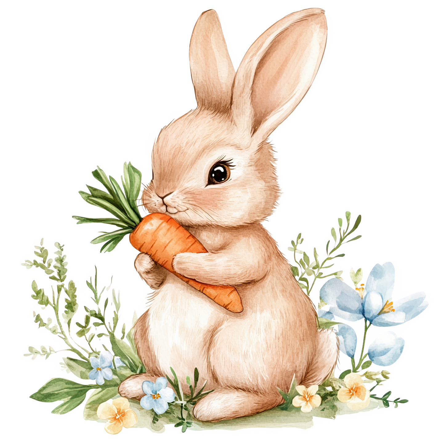 Bügelbild Hase Lotta