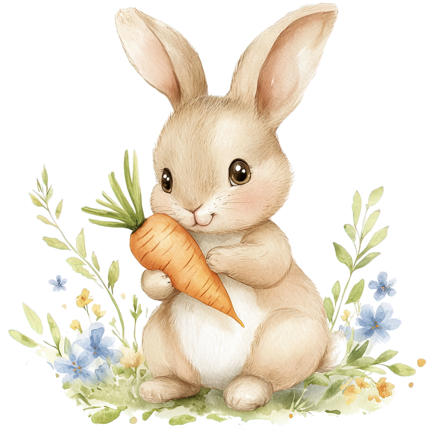 Bügelbild Hase Paulchen