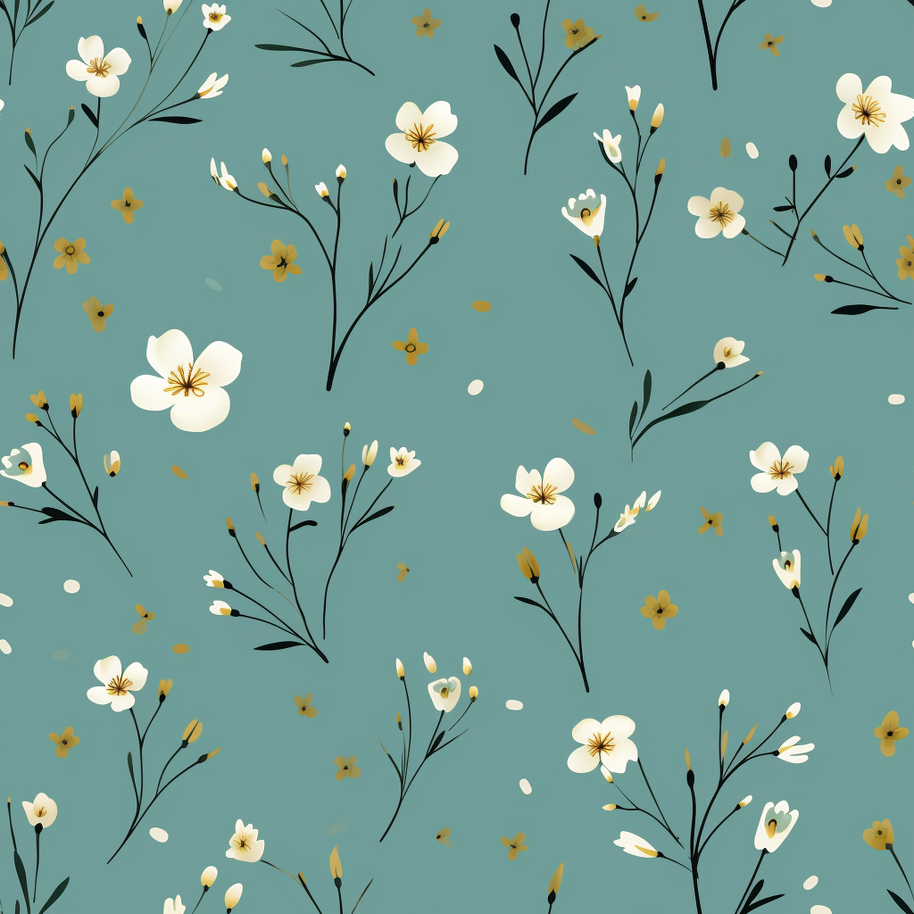 Eigenproduktion Vorbestellung 0,5 Meter Flower blauer Hintergrund