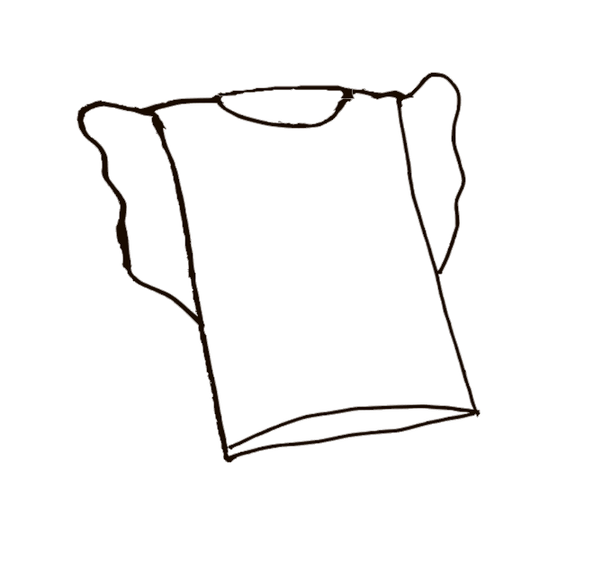Shirt Flügelärmel Gustav