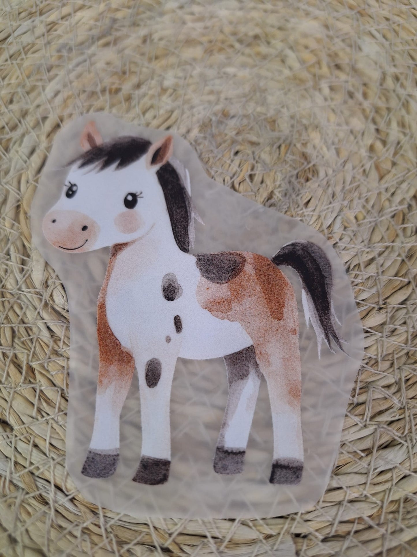 Bügelbild Pferd Karl