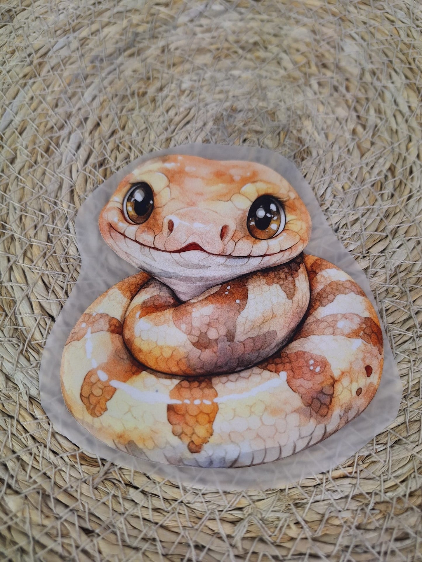 Bügelbild Schlange