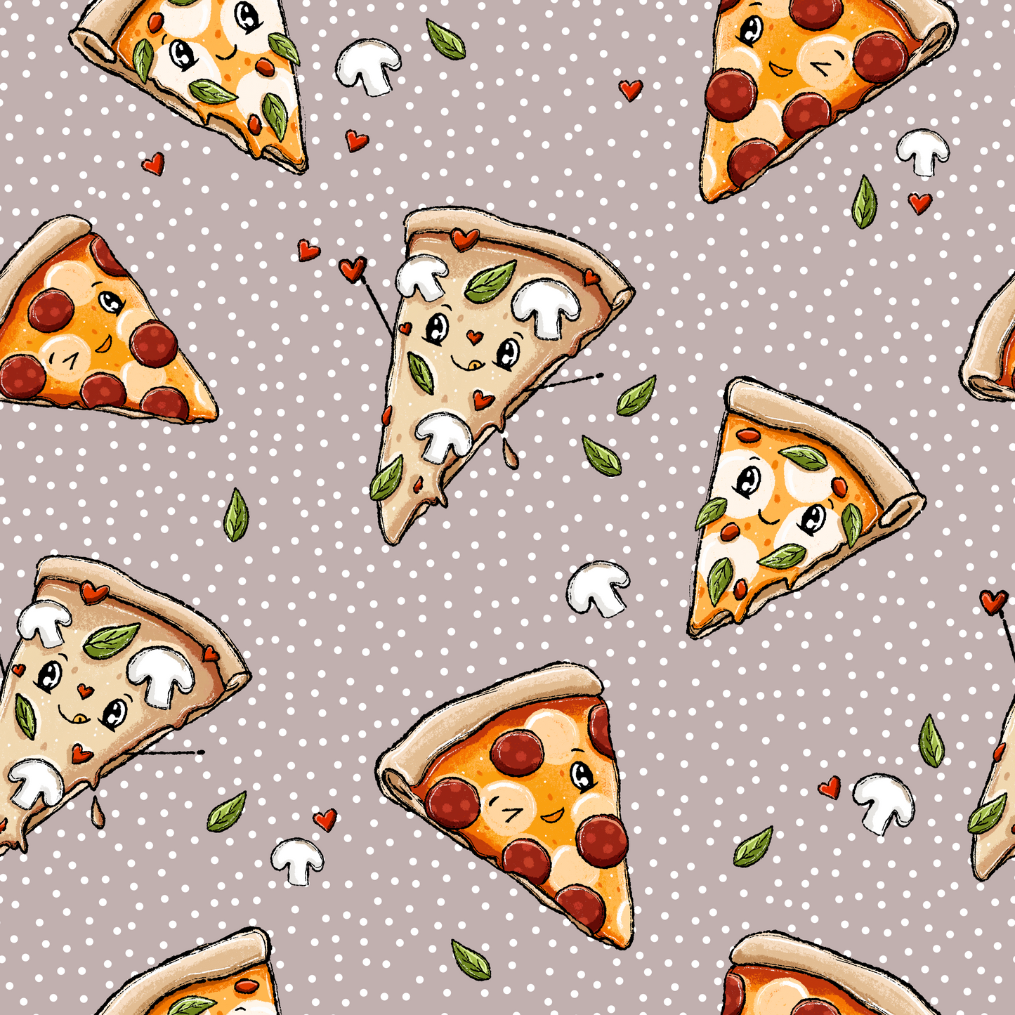 Eigenproduktion Vorbestellung 0,5 Meter Pizzalein punkte