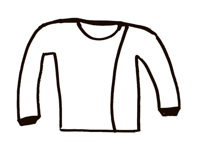 Pulli 2 Line Blumen Herz