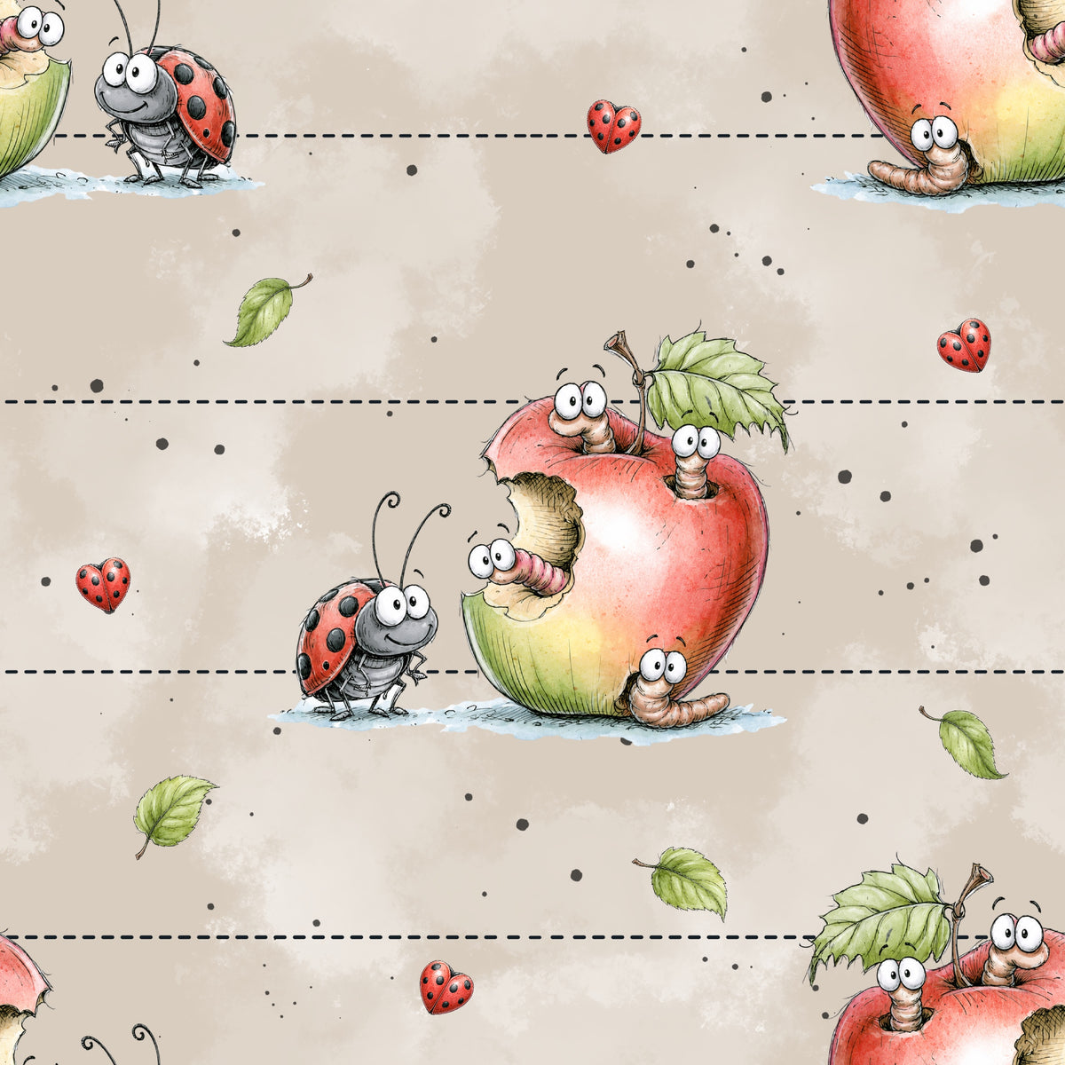 Eigenproduktion Vorbestellung 0,5Meter Apfel Glück