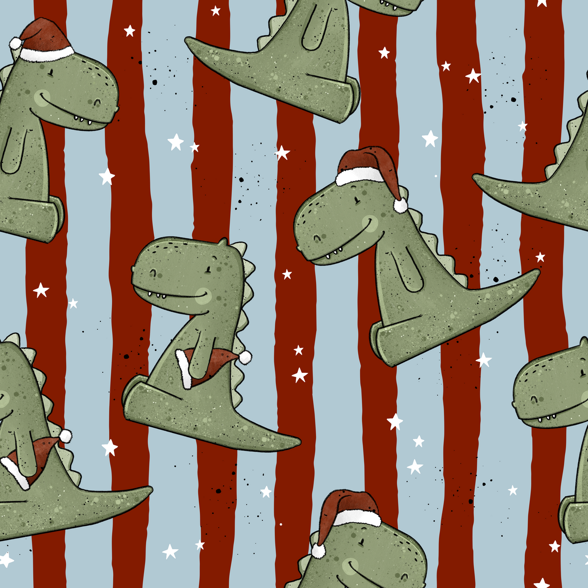 Softshell Weihnachts Rexi Streifen