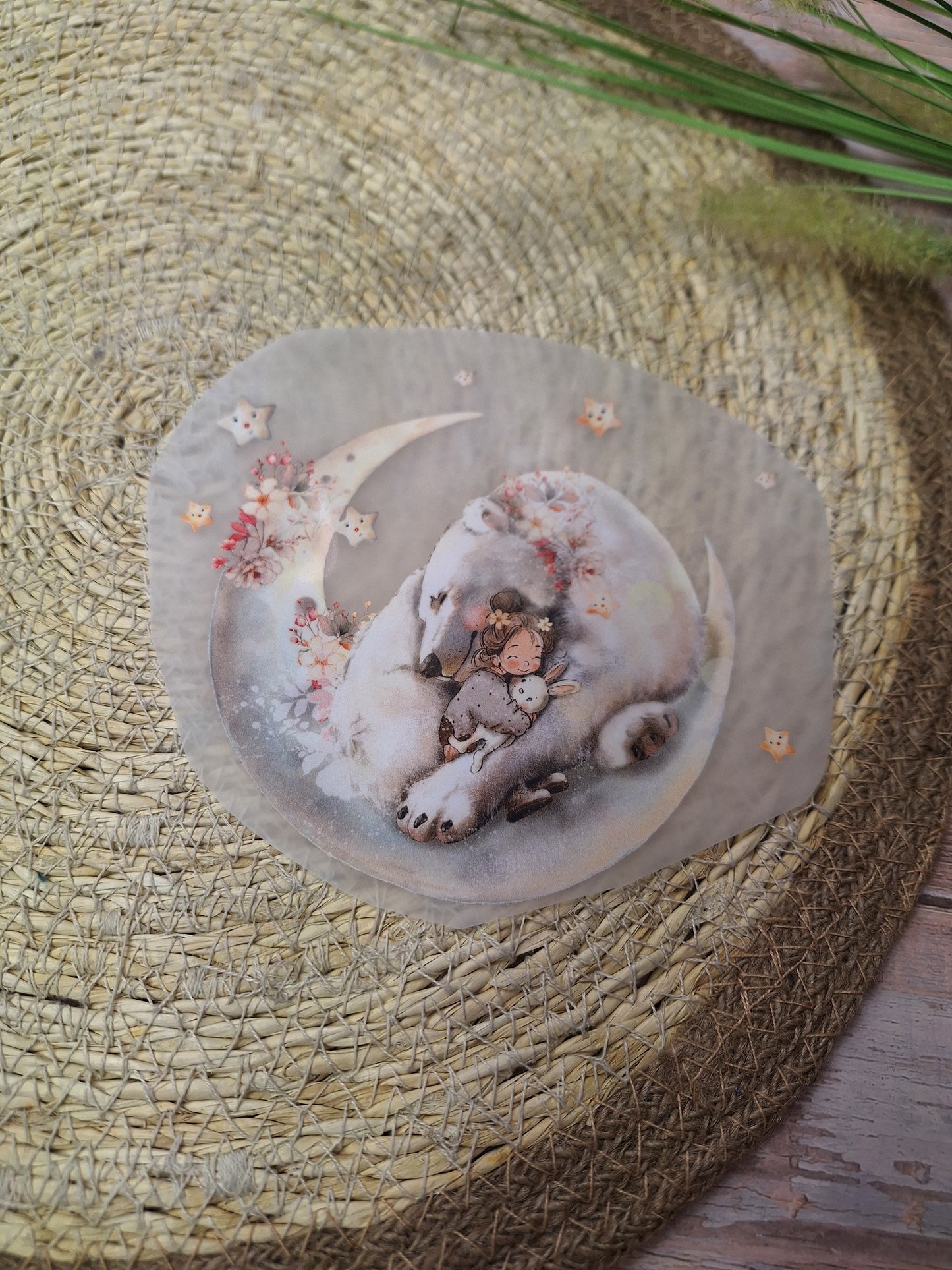 Bügelbild Mondtraum