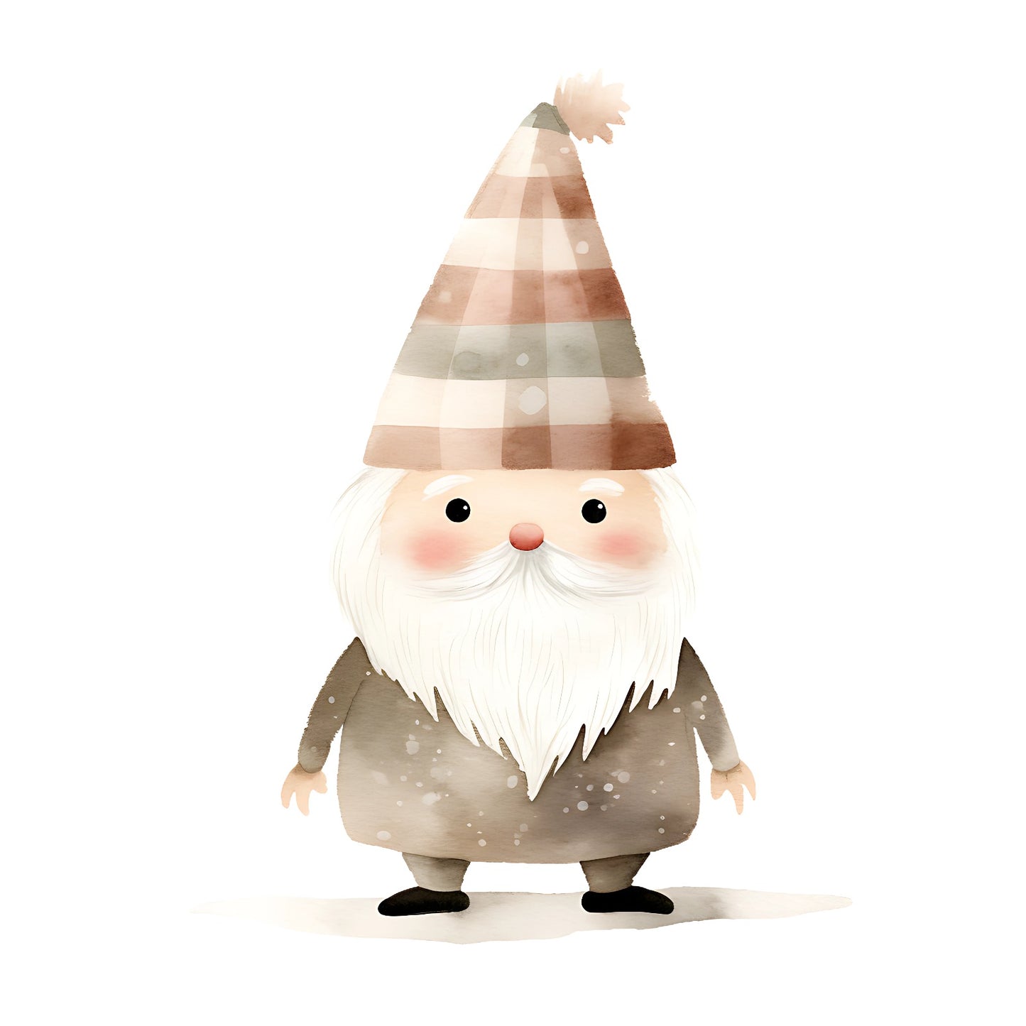 Bügelbild Winter Caro Zwerg