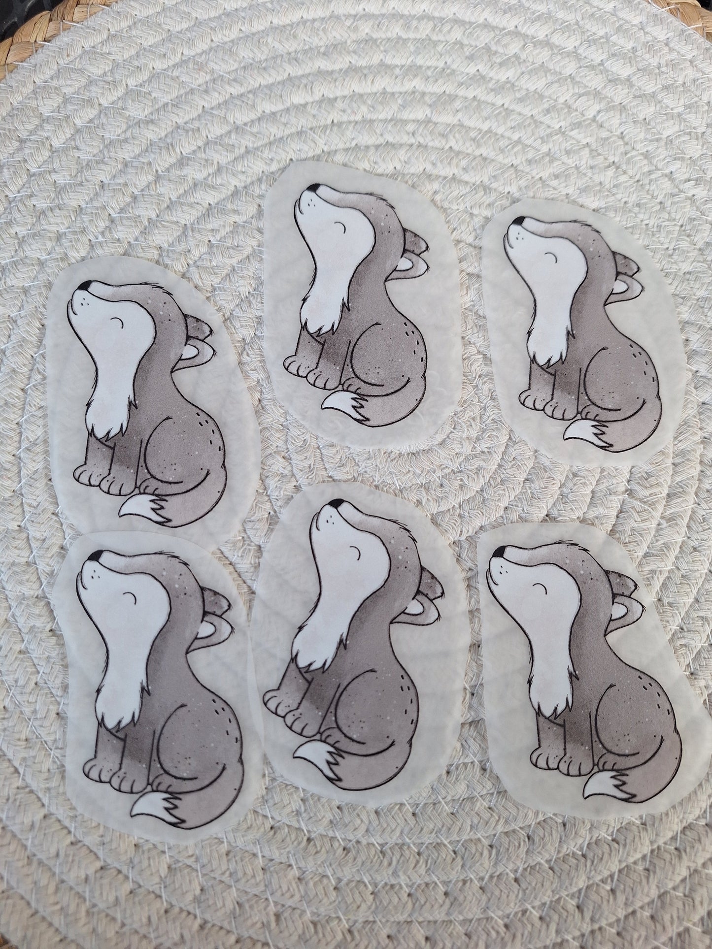 Bügelbild Wölfchen