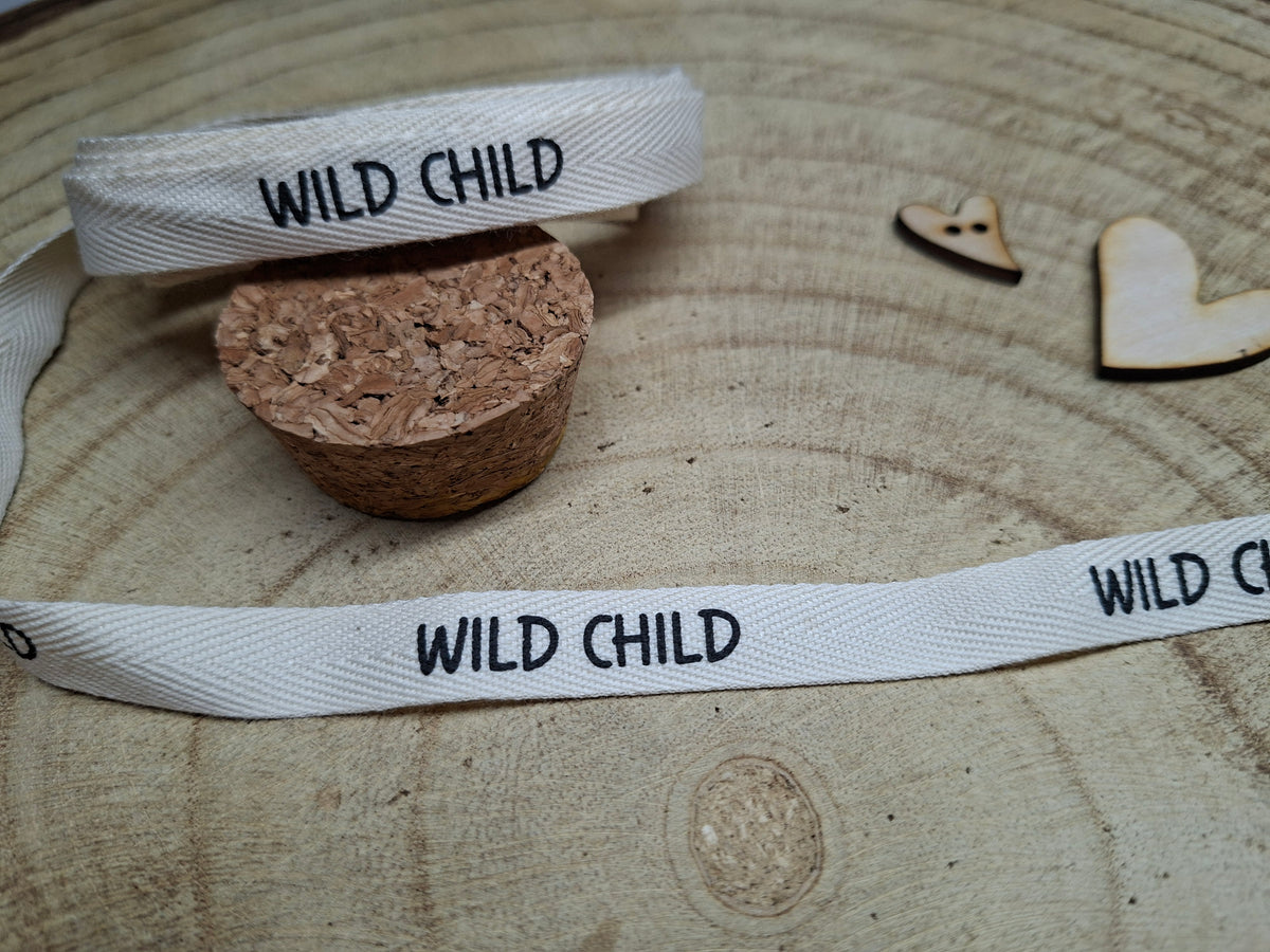 Baumwoll-Band Wild Child