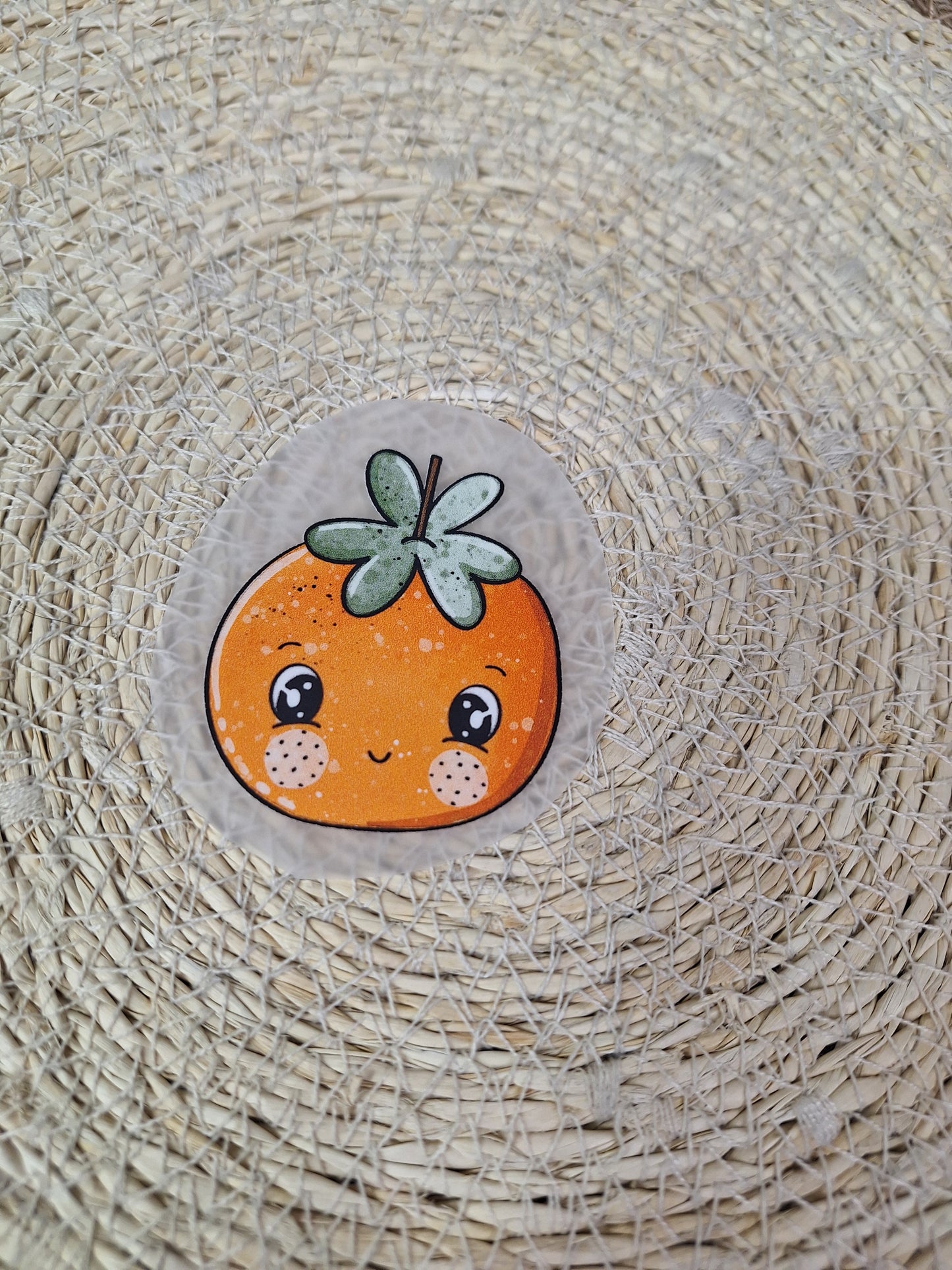 Bügelbild Mandarine