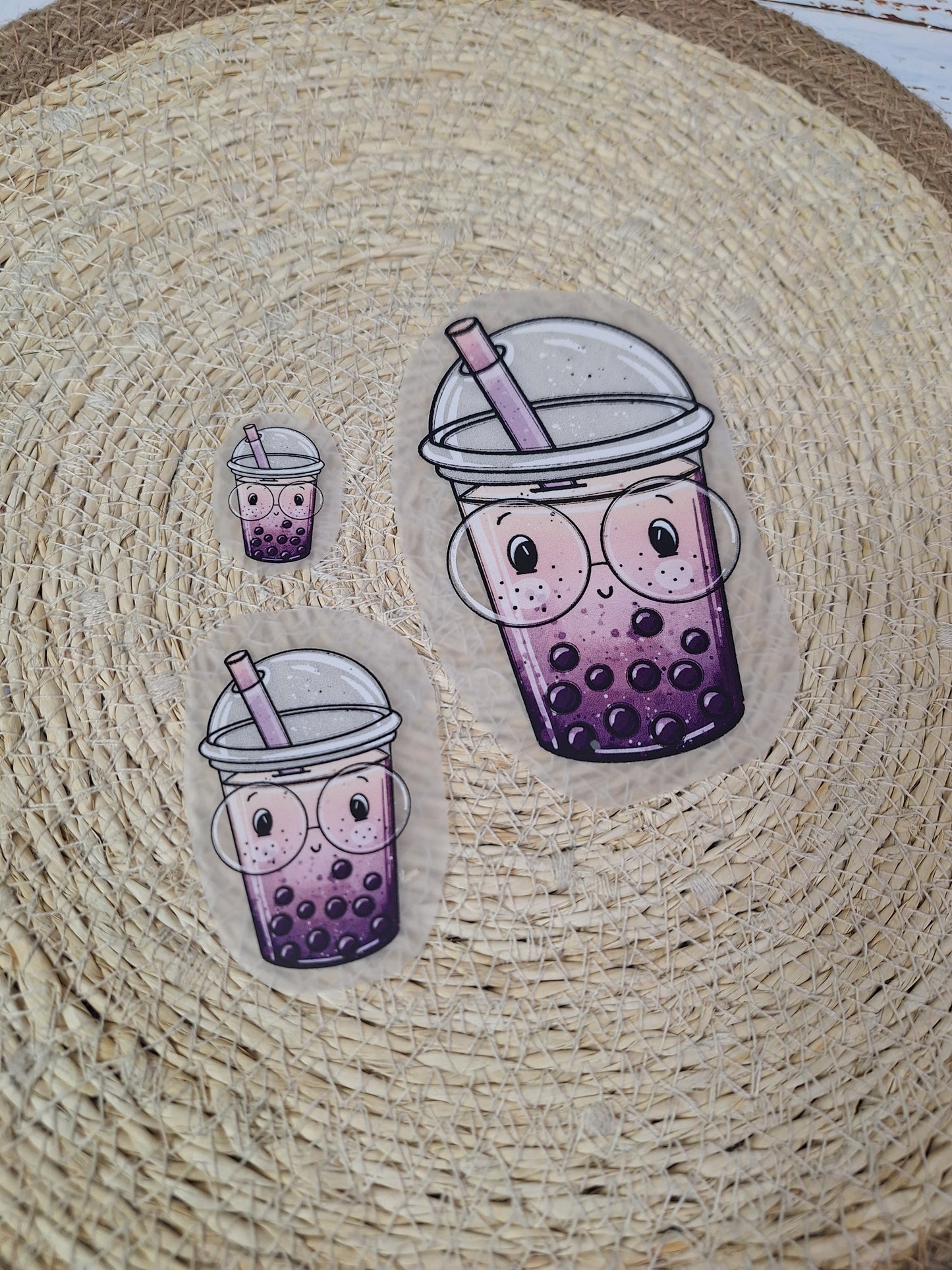 Bügelbild Bubble Tea 4