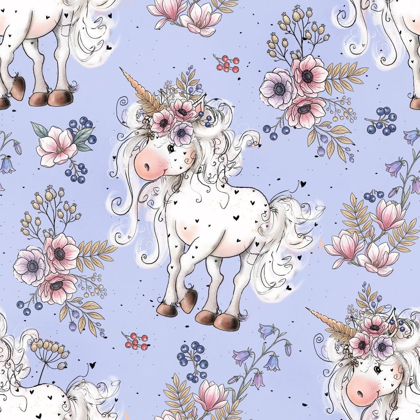 Eigenproduktion Vorbestellung 0,5 Meter cheval de fleurs