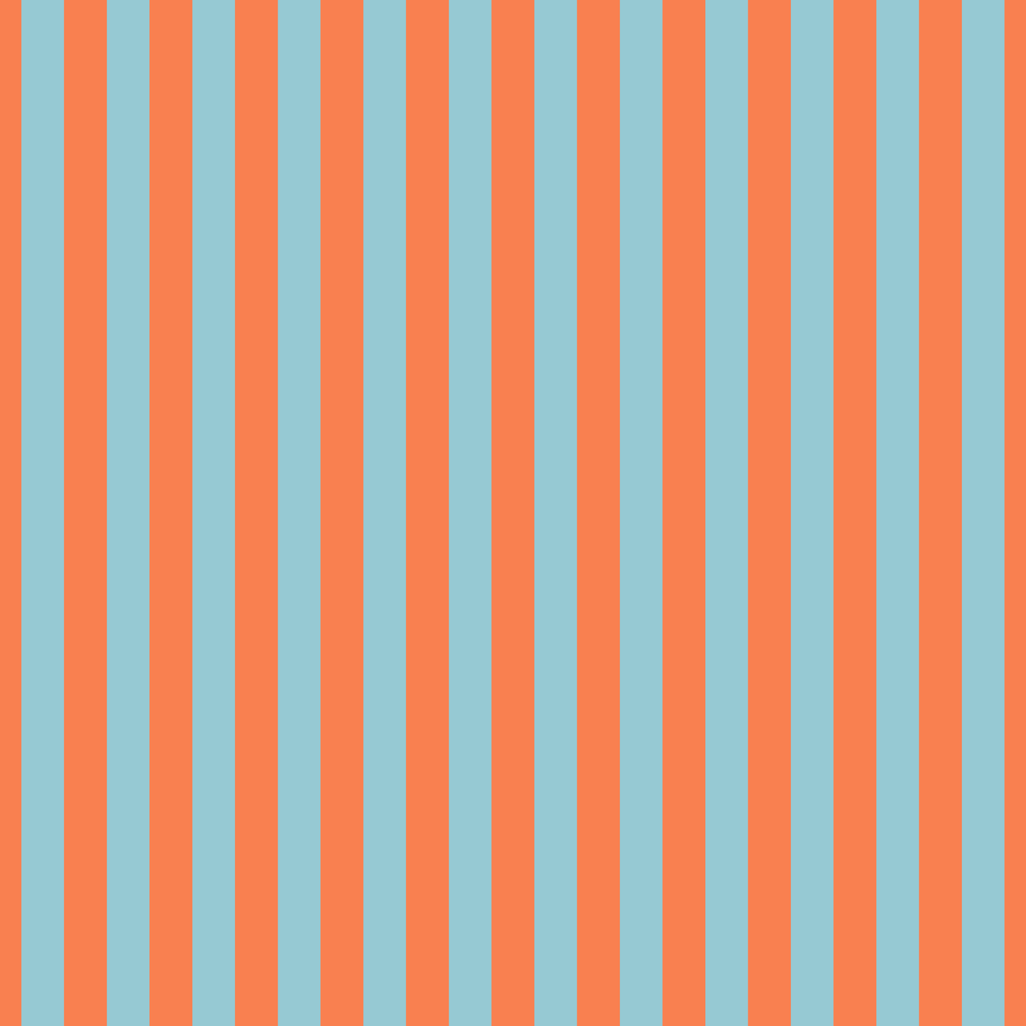 Eigenproduktion Vorbestellung 0,5 Meter Streifen orange blau