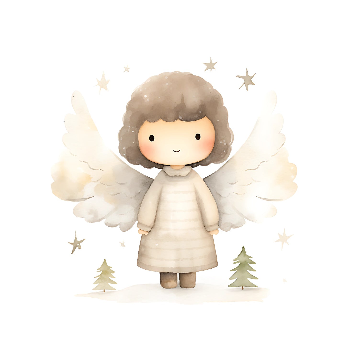 Bügelbild Engel Marie