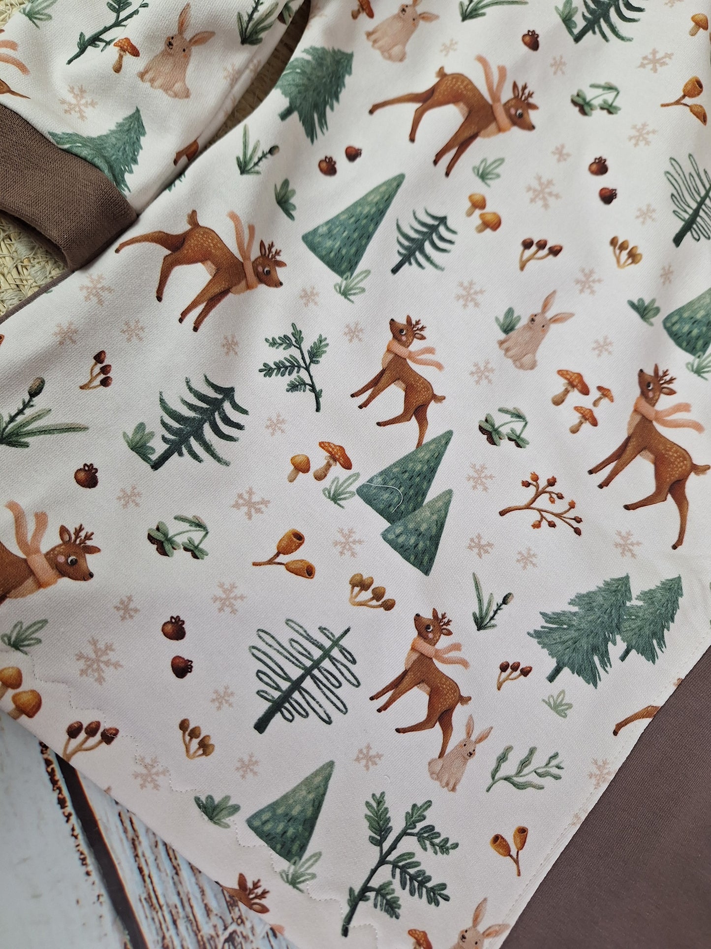 Pulli 2 Line Winter Wald