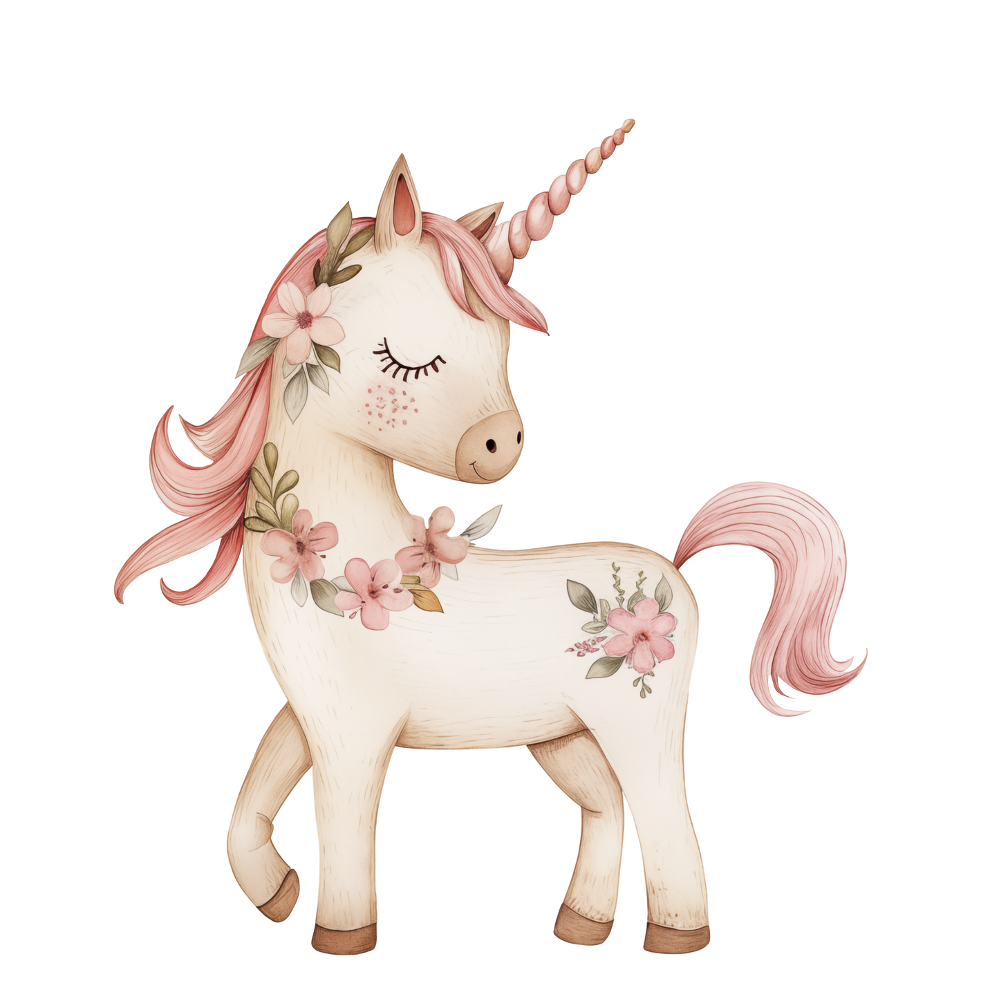 Bügelbild Einhorn 5