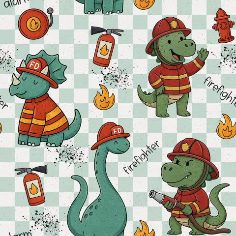 Kollektion Feuerwehr Dinos