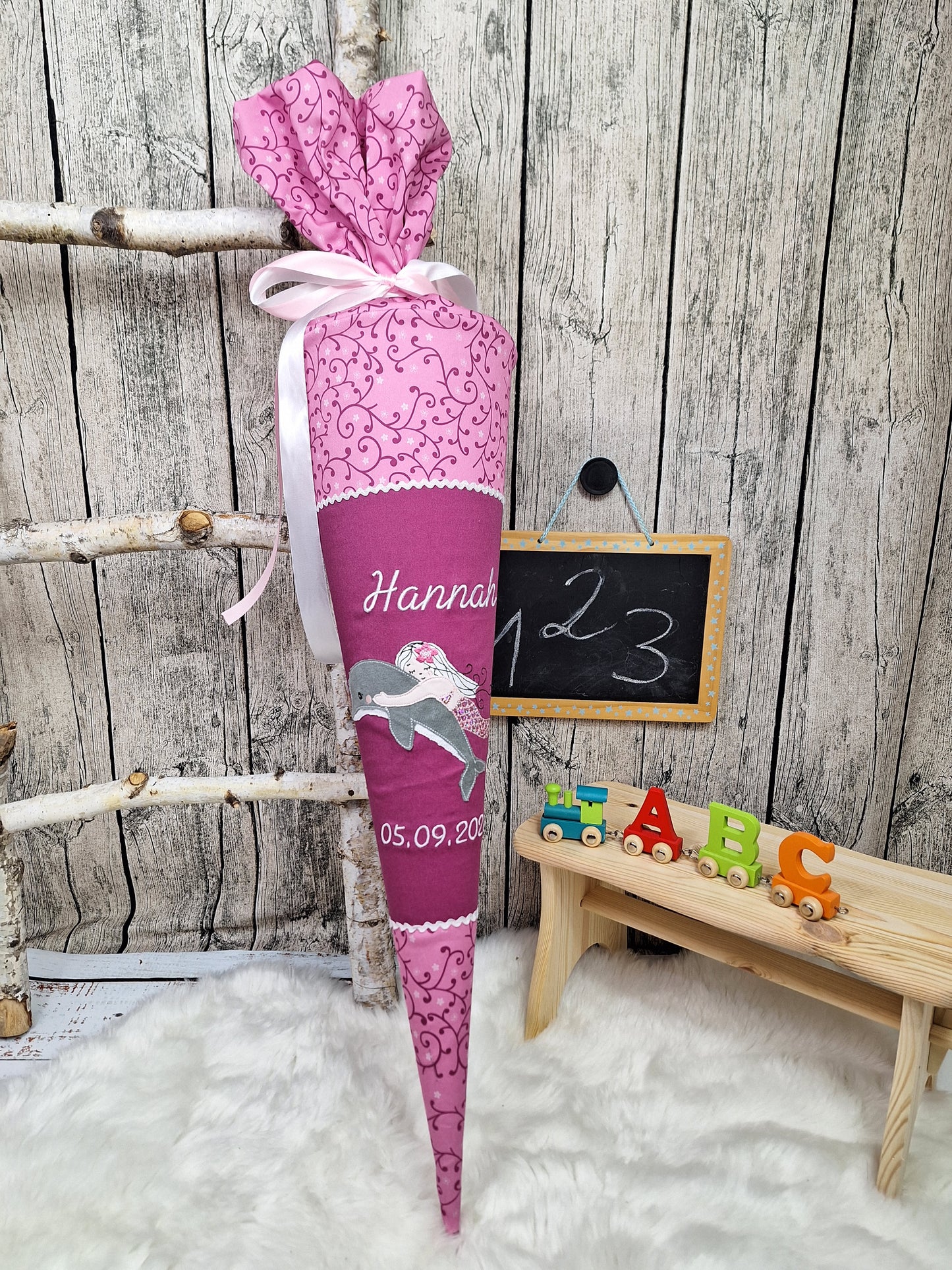 Schultüte Delfin