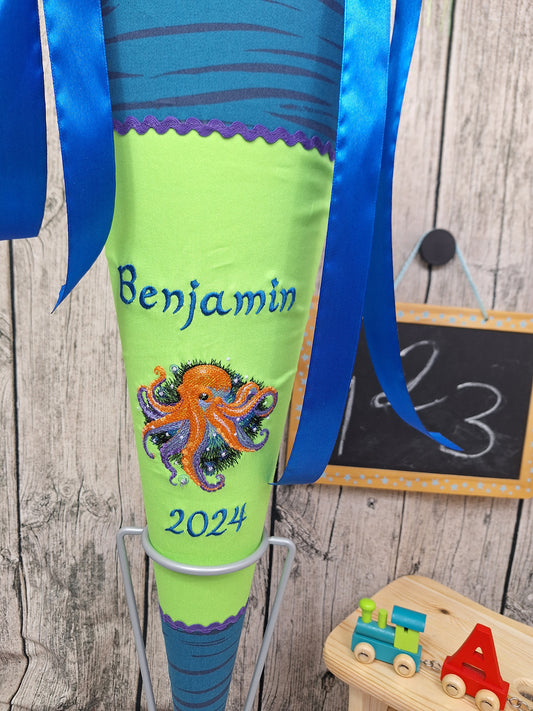 Schultüte Krake