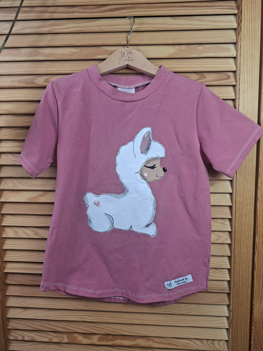 T-Shirt Lama Größe 122