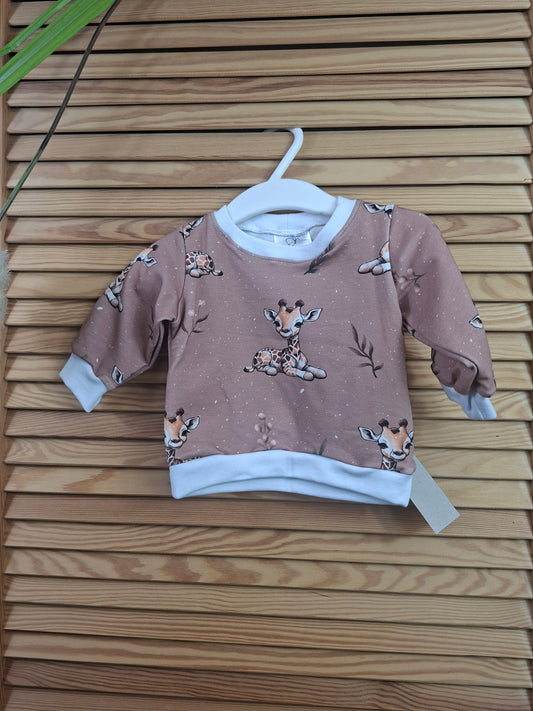 Pulli Giraffe Größe 56