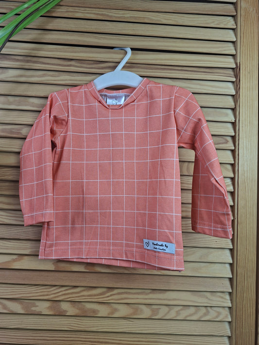 Longsleeve orange Größe 80
