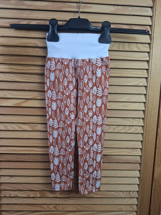 Leggins Blätter Größe 92