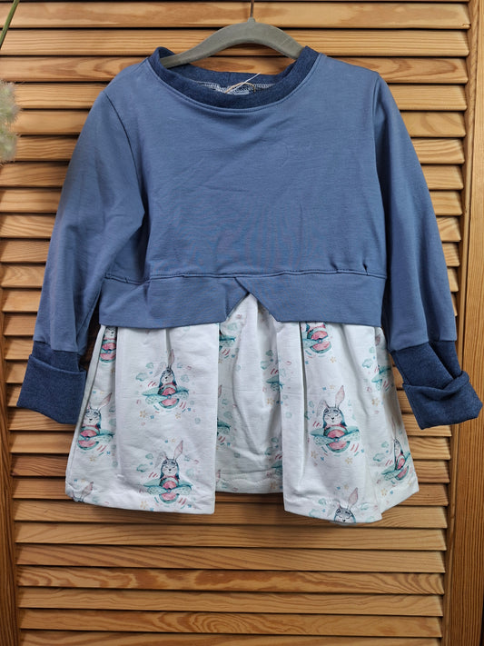 Girly Sweater Hase Größe 104