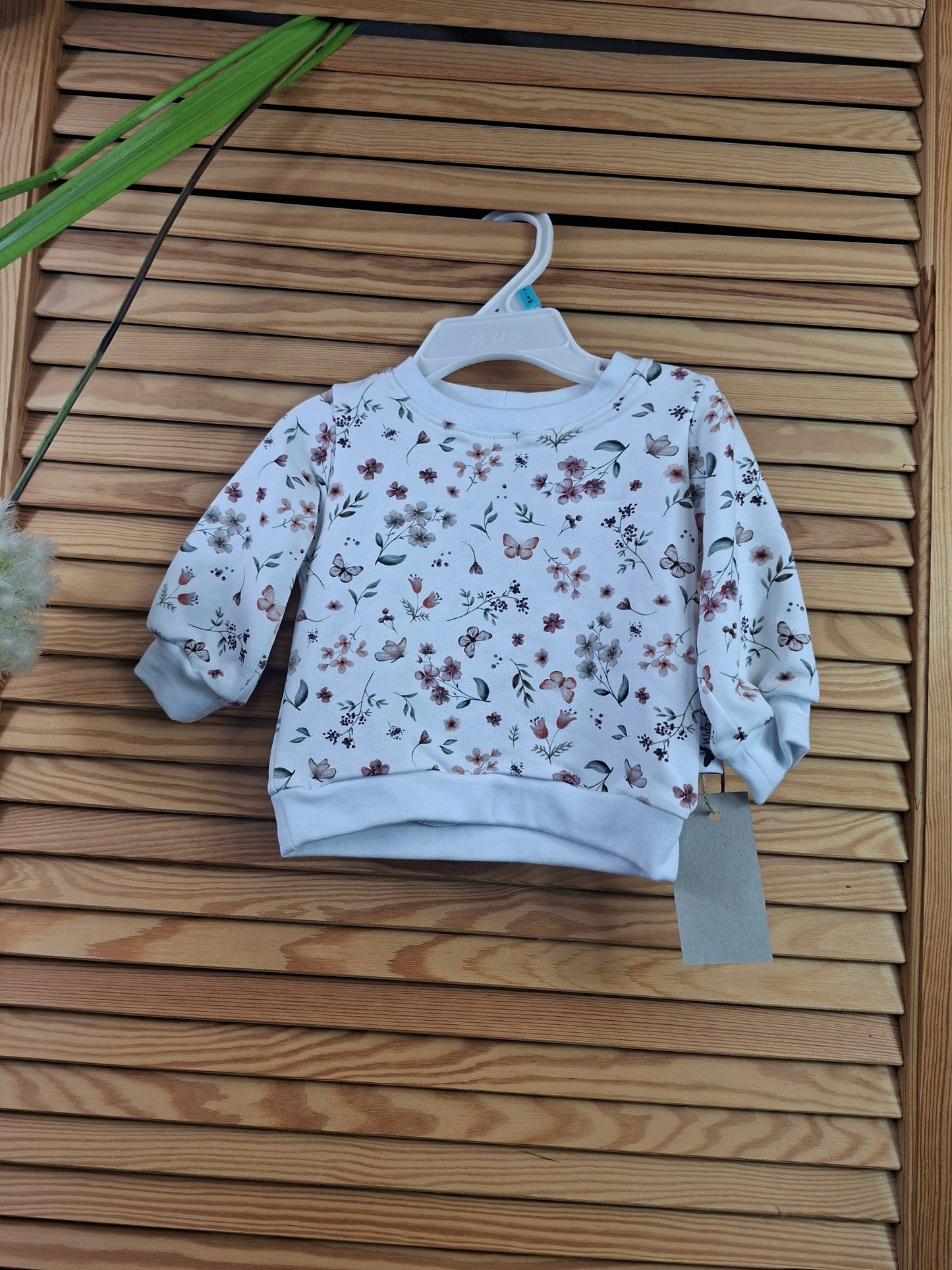 Pulli Größe 56 Frühlingswiese