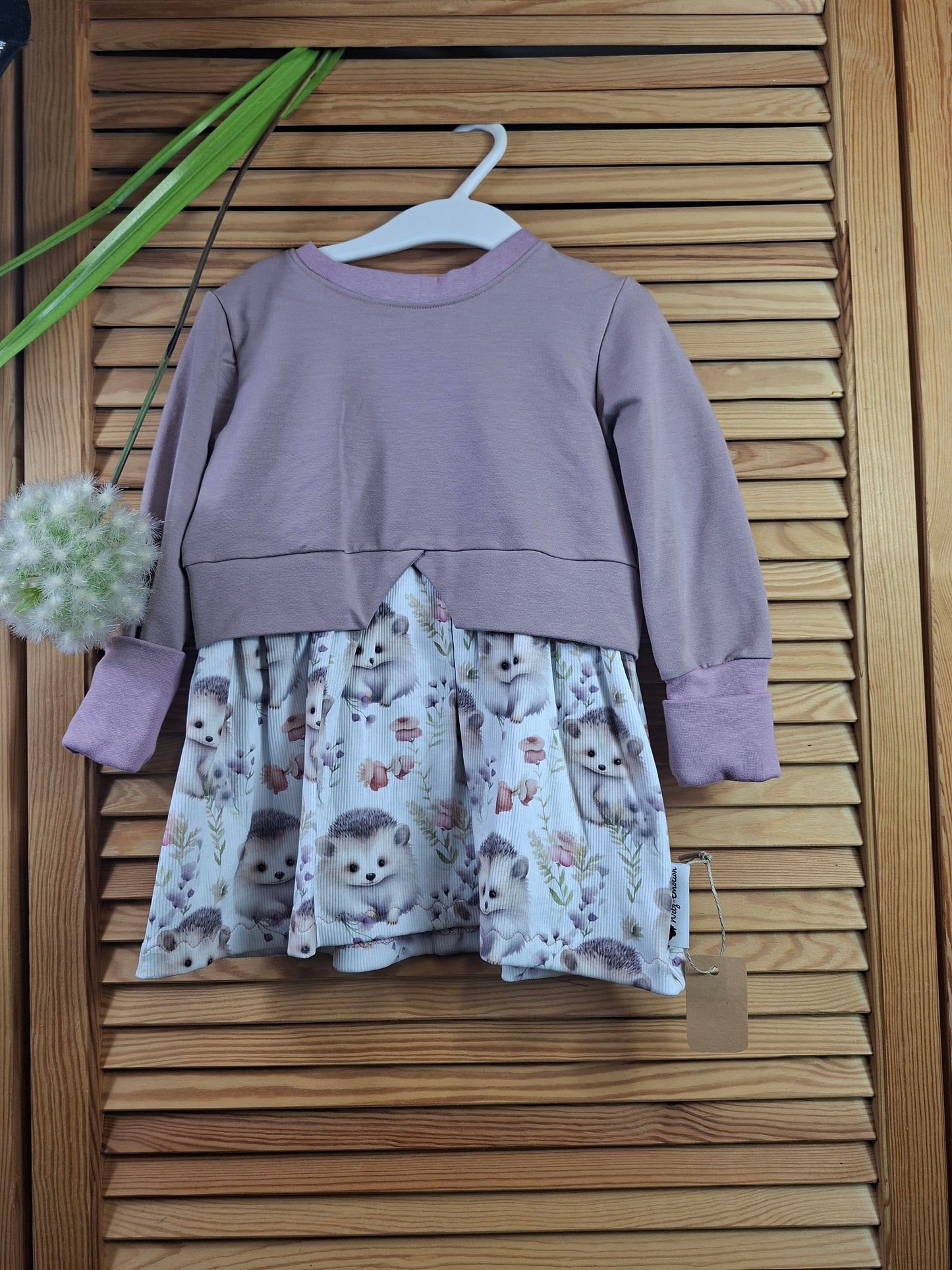 Girlysweater Größe 98 Igel