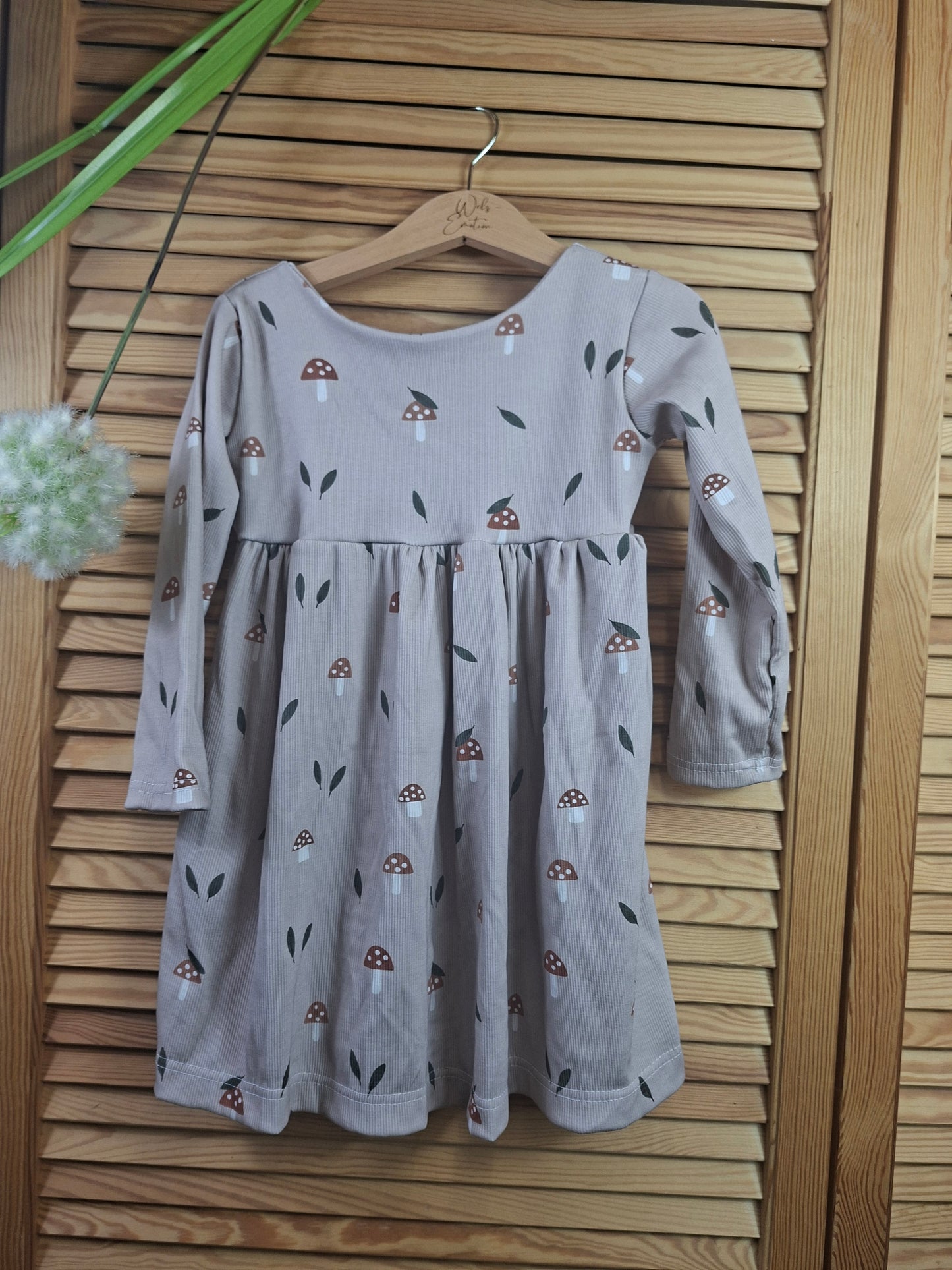 Kleid paula Größe 110 Pilz