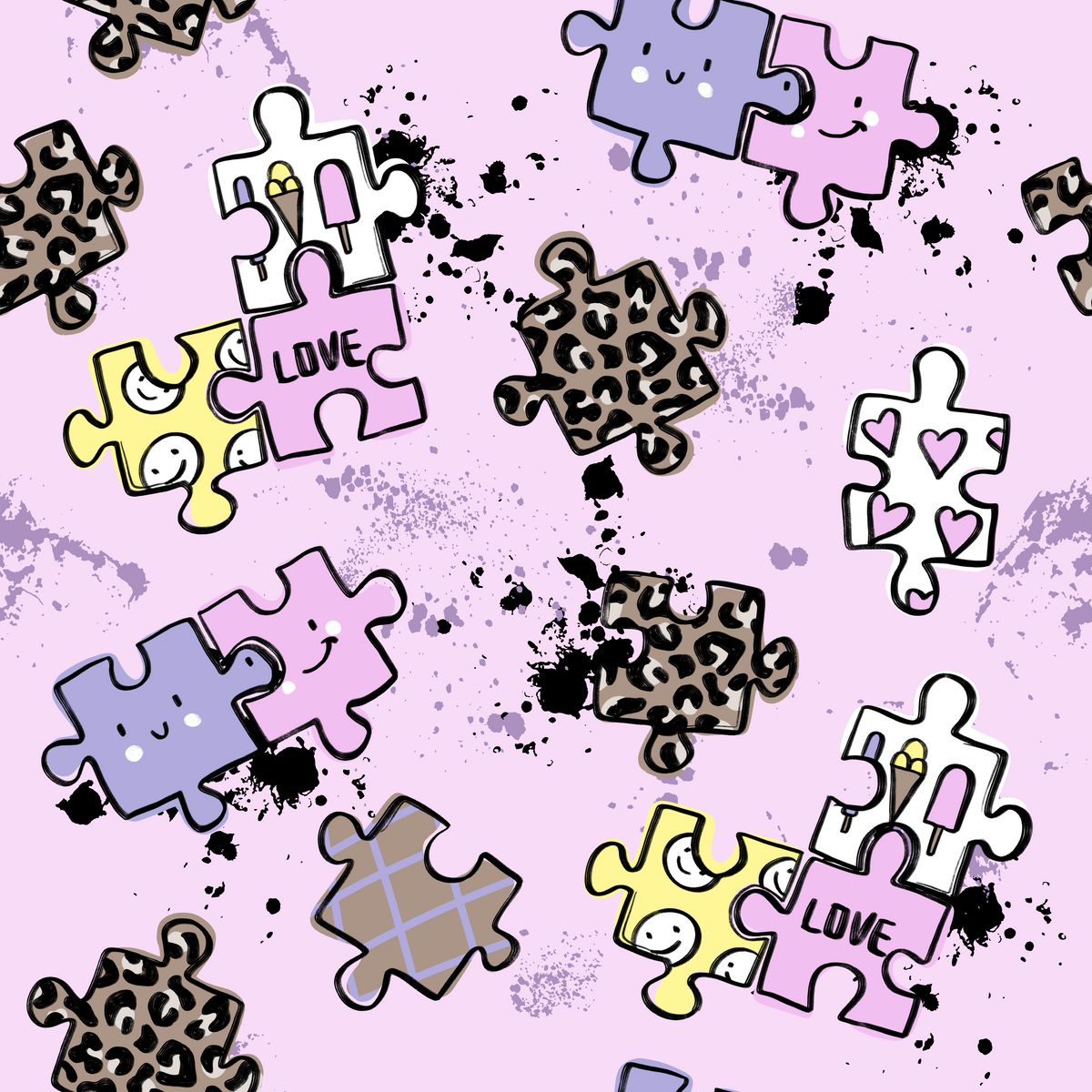 🩷Eigenproduktion Vorbestellung Puzzle Love