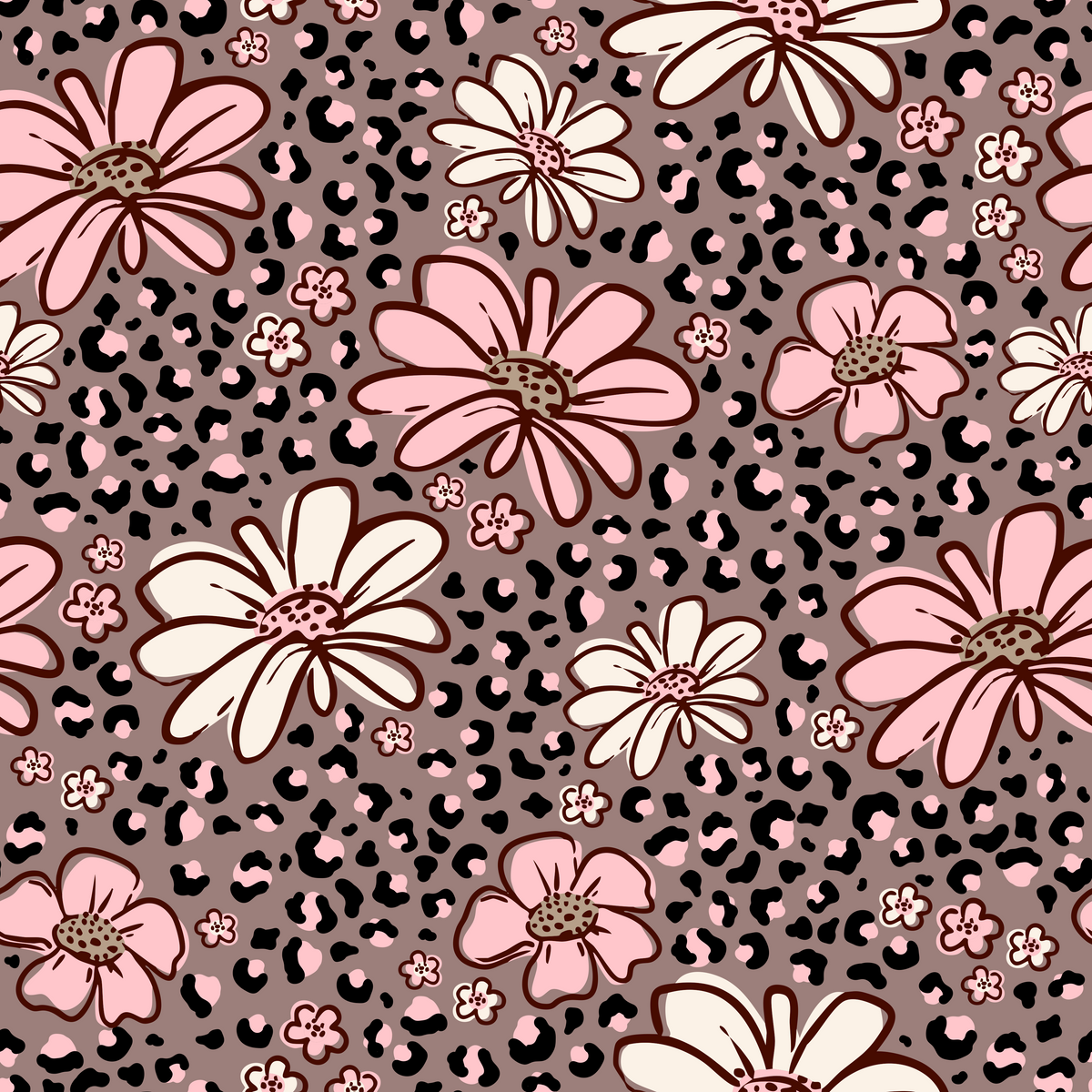 🩷Eigenproduktion Vorbestellung Leo Flower rosa