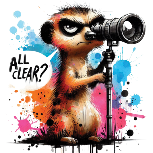 Bügelbild Muffel Erdmännchen 1
