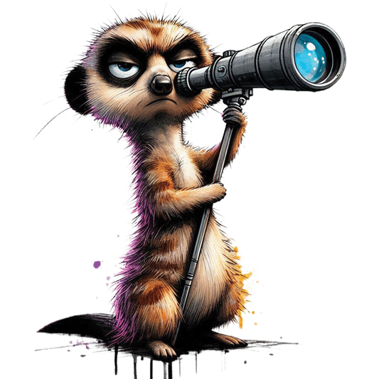 Bügelbild Muffel Erdmännchen 2