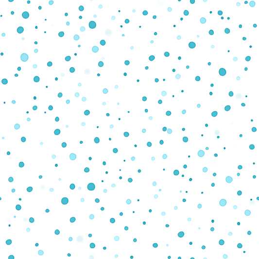 Eigenproduktion Vorbestellung 0,5 Meter Punkte blau