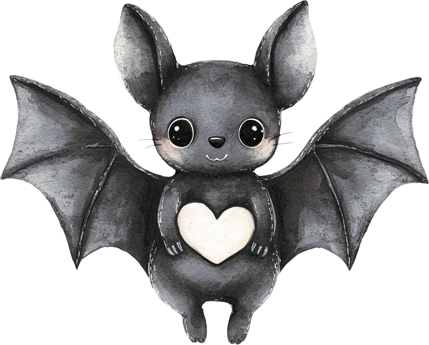 Bügelbild Fledi Fledermaus